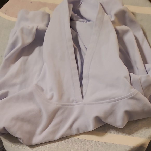 OshKosh B'gosh Light Purple Sweatshirt - Picture 3 of 3